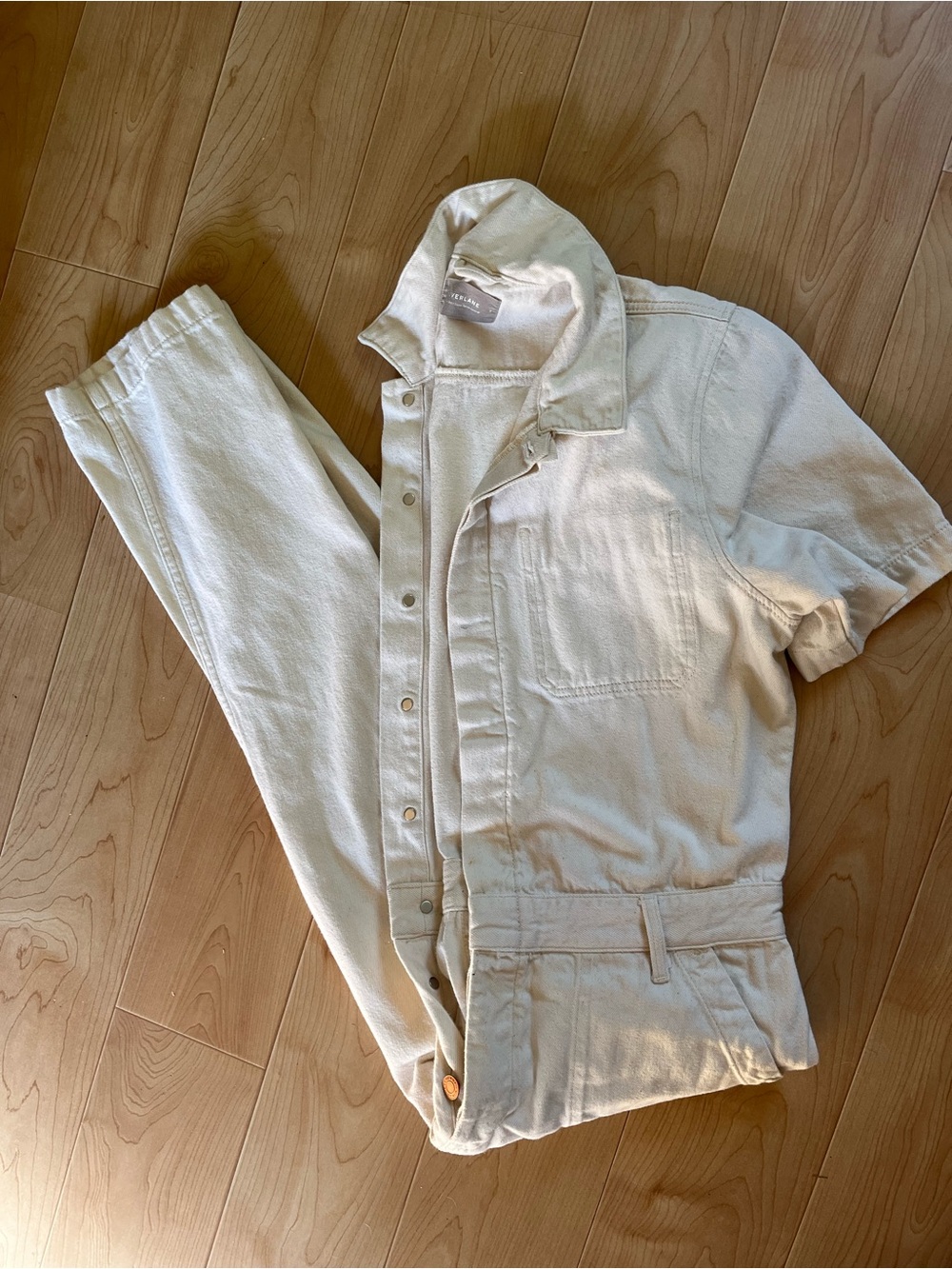 Women’s Everlane Classic Cream Jumpsuit - Women